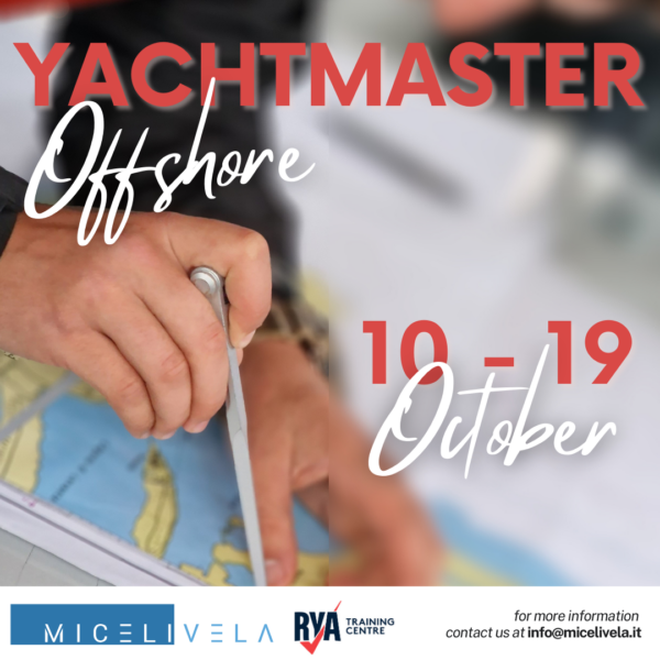Corso Yachtmaster Offshore RYA October 25