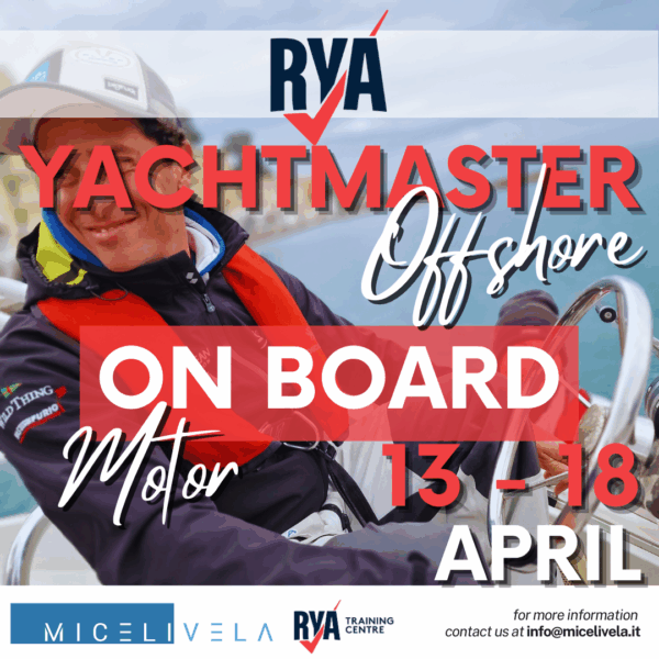 Corso Yachtmaster Offshore RYA - ON BOARD Motor
