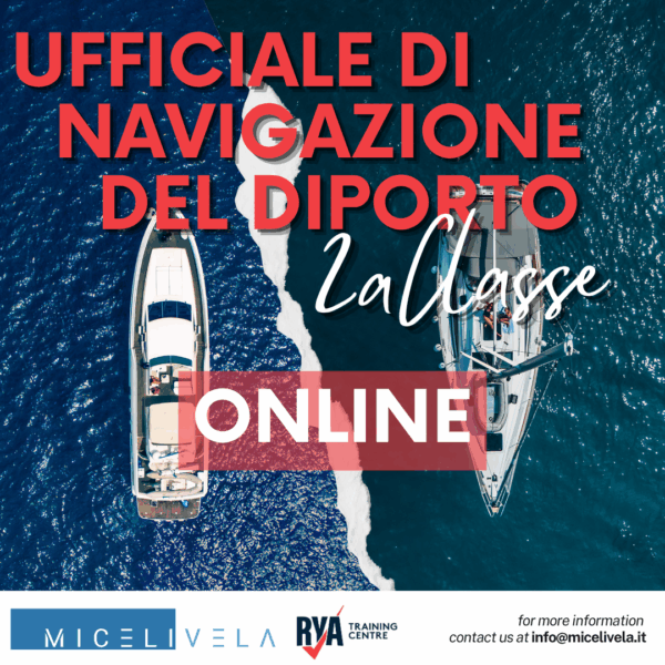 Ufficiale del Diporto 2a Classe - ONLINE sempre aperto